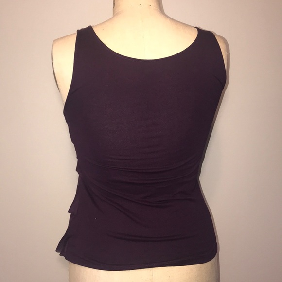 LOFT Tank Top Ruffle Blouse - Picture 3 of 7